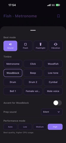 Fish Metronome Screenshot 9 of 10