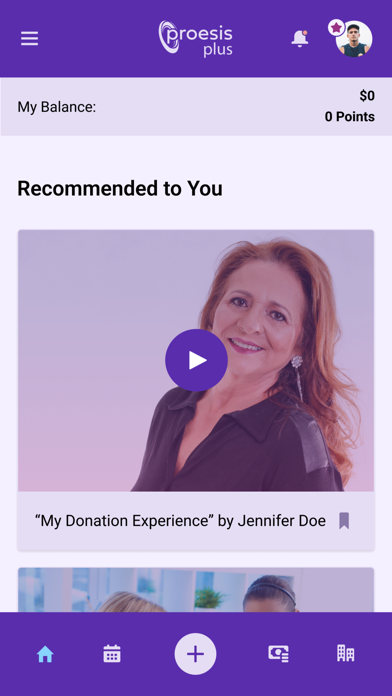 Proesis Bio Donor iPhone screenshot 4 - Medical app