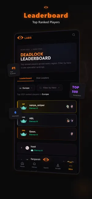 Deadlock Labs - Stats Tracker screenshot 3