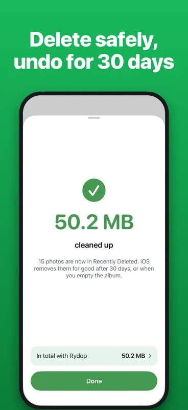 Rydop: Photo & Storage Cleaner screenshot 5 of 6