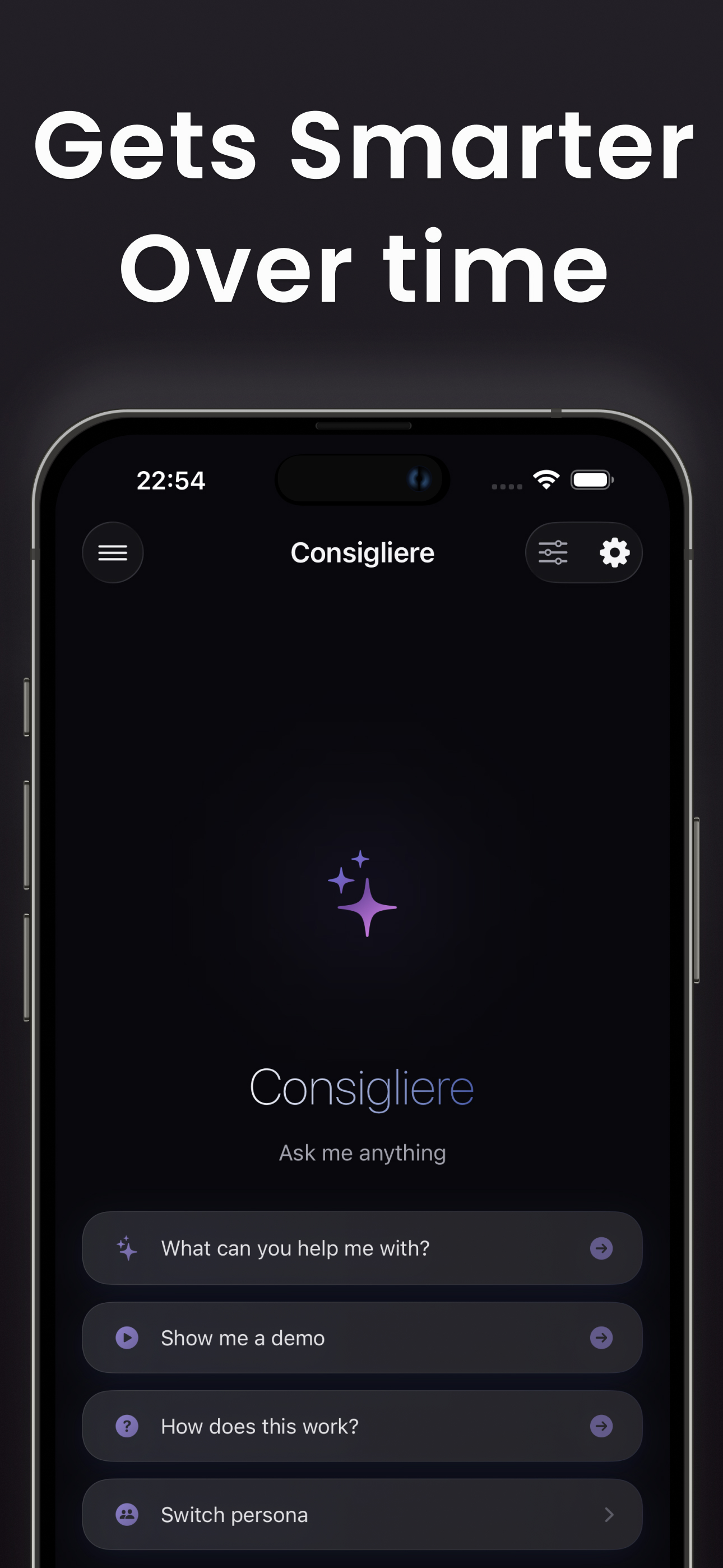 Personal Adviser: Consigliere