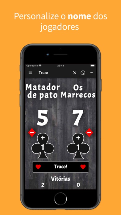 Marcador de Truco digital Screenshot