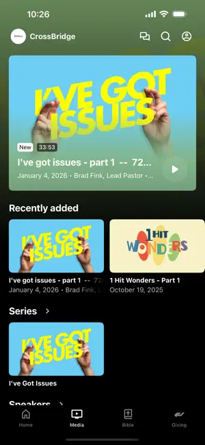 Cross Bridge Church App screenshot 2