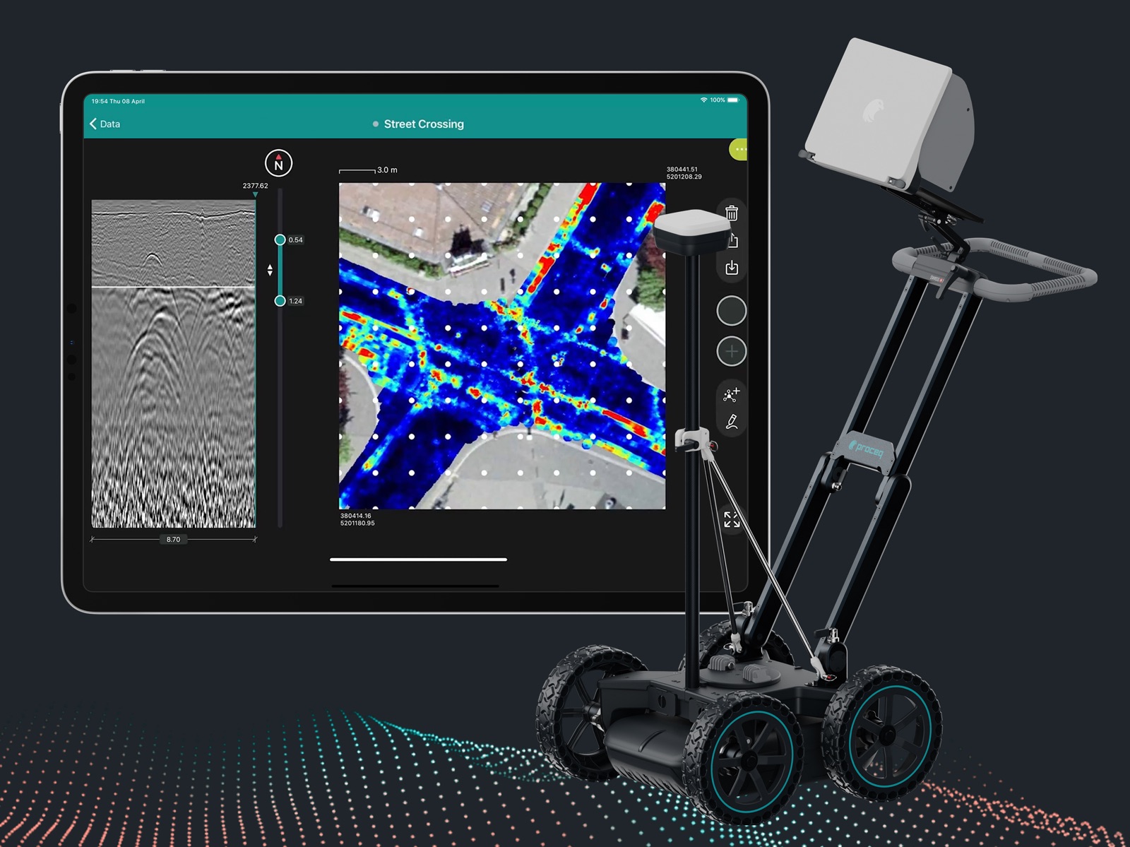 Proceq GPR Subsurface ipad screenshot 2