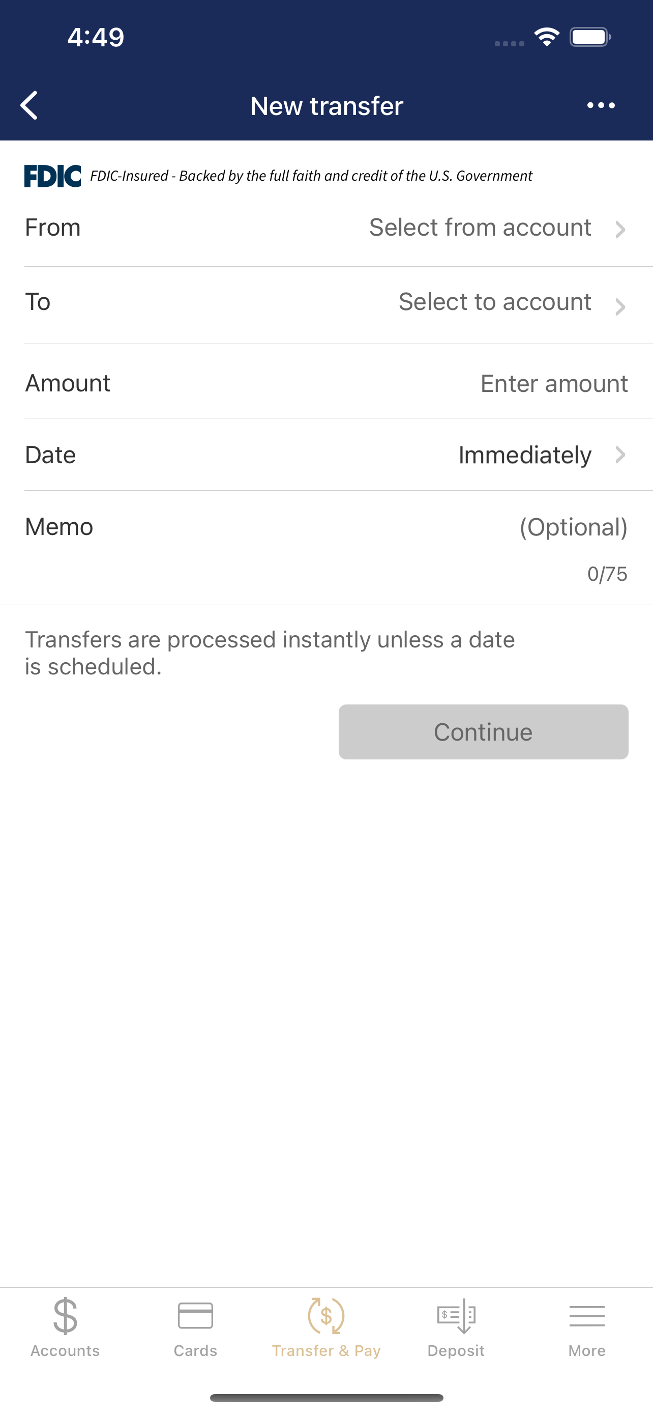 FFBW Personal Banking screenshot 3