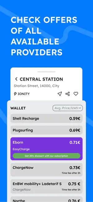 Chargeprice screenshot 2