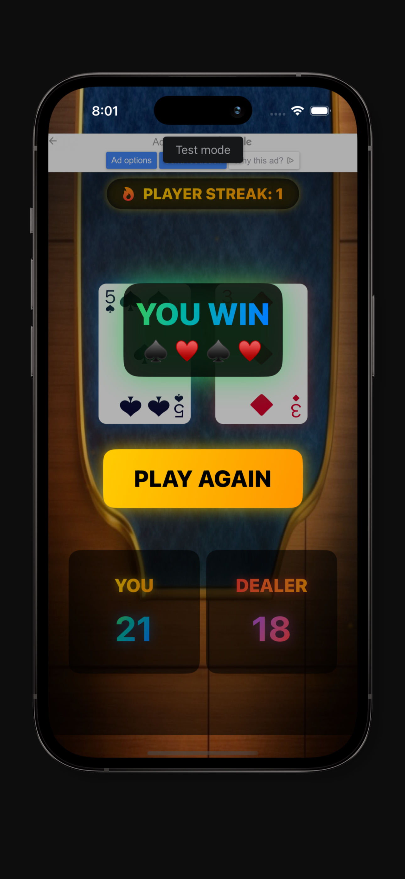 Beat the Dealer: High Hand