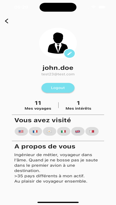 Voyageons Ensemble Screenshot