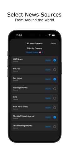 Headly - AI News Summary iPhone screenshot