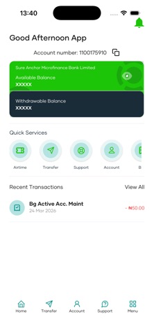 Sure Anchor Microfinance Bank Screenshot 2 of 7