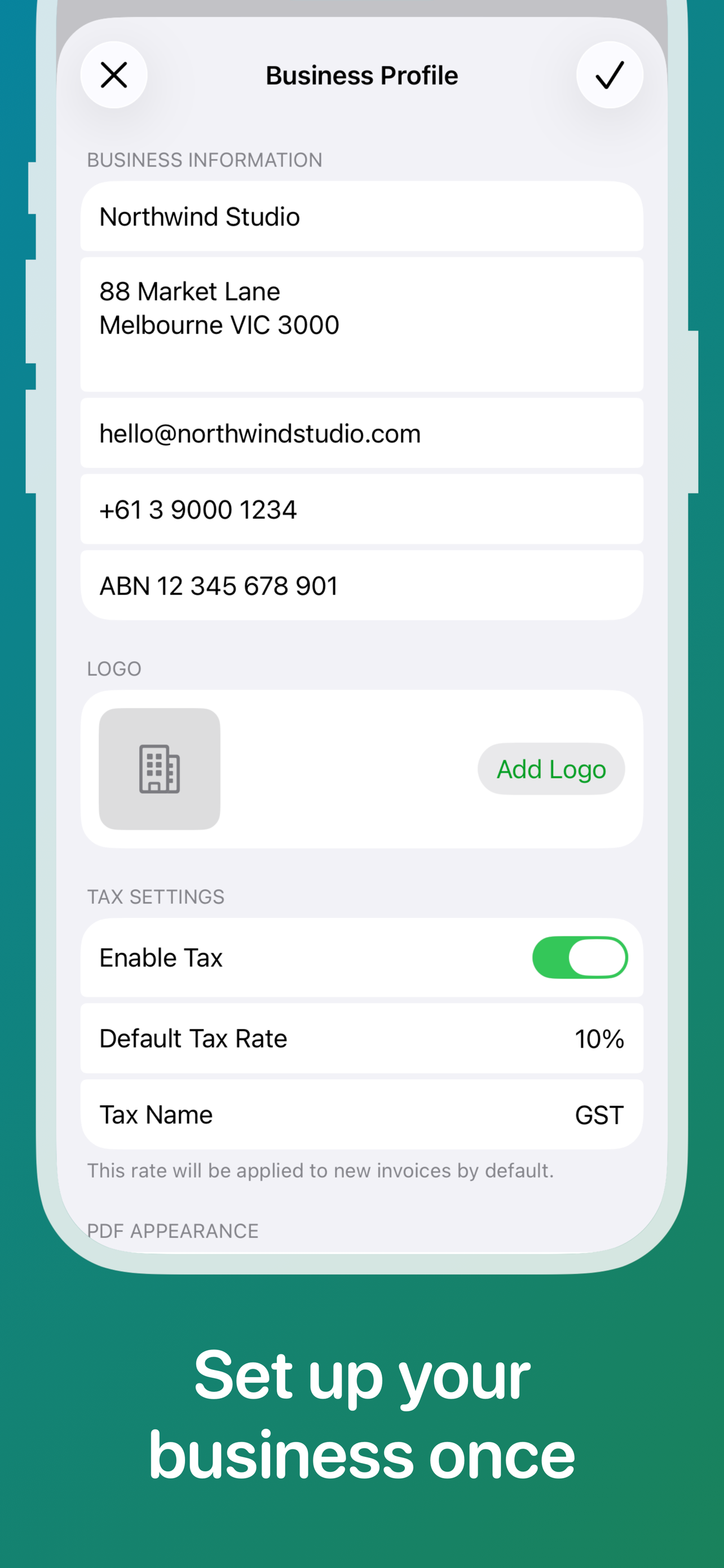 Voice Invoice Maker - SayBill