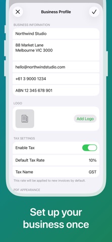 Voice Invoice Maker - SayBill Screenshot 4 of 5