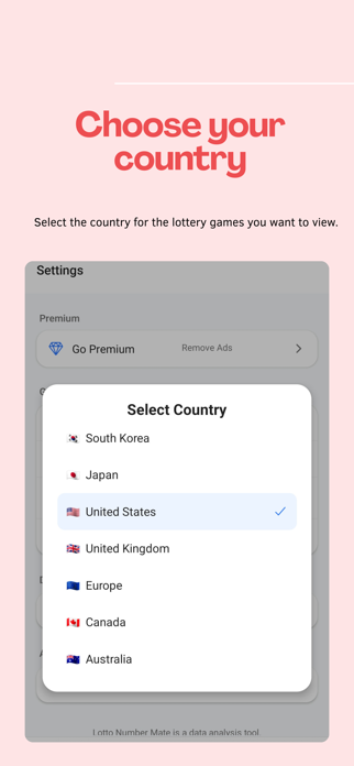 Lotto Number Mate Screenshot 7 of 8