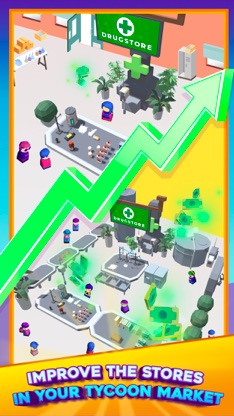 Tycoon Supermarket Idle Game screenshot 3