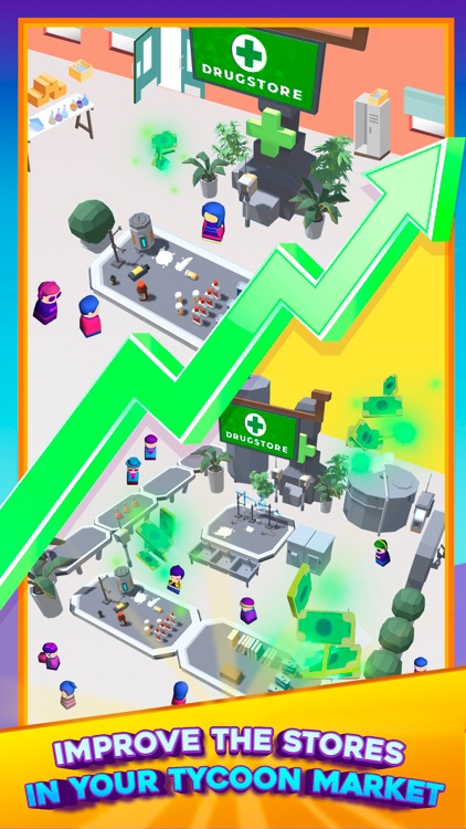 Tycoon Supermarket Idle Game