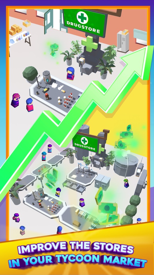 #3. Tycoon Supermarket Idle Game (iOS) โดย: Pablex Studio 3D