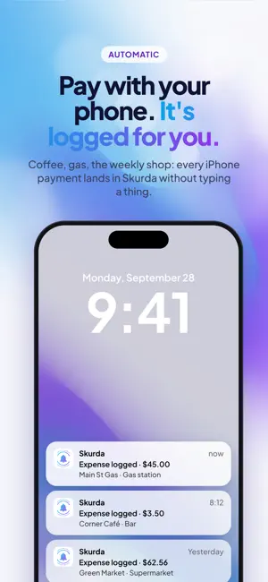 Skurda - Expense Tracker screenshot 2