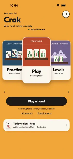 Crak: Learn American Mahjong screenshot 1