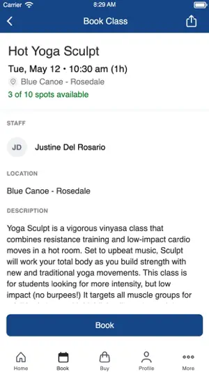 Blue Canoe ~ A Zen Gym screenshot 3