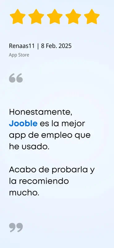 Jooble - Búsqueda de empleo screenshot 7 of 7
