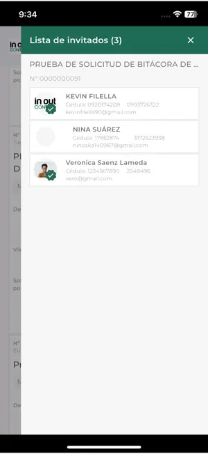 InOut Access Control screenshot 4