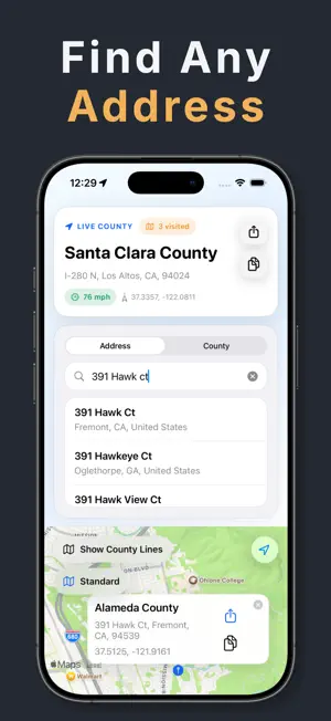 County Names & Lines screenshot 2