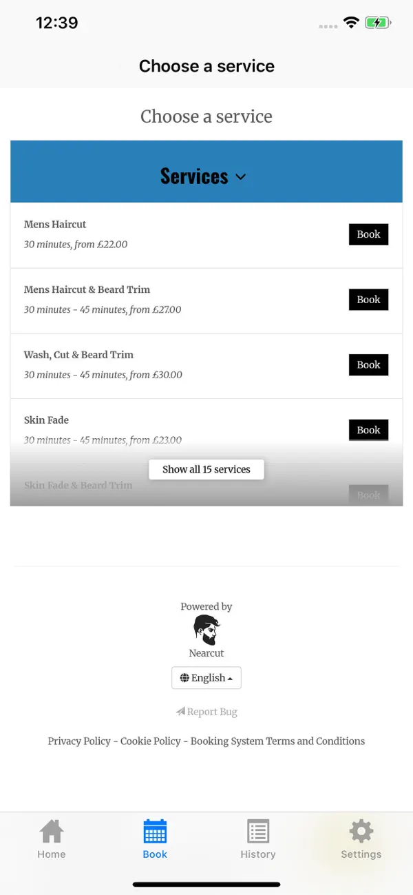 Screenshot #3 pour MBF Barber's
