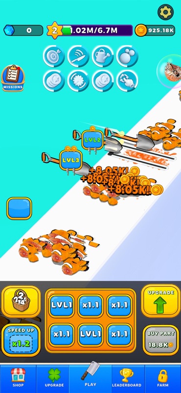 Chop Mania : Idle Cut Factory screenshot 4