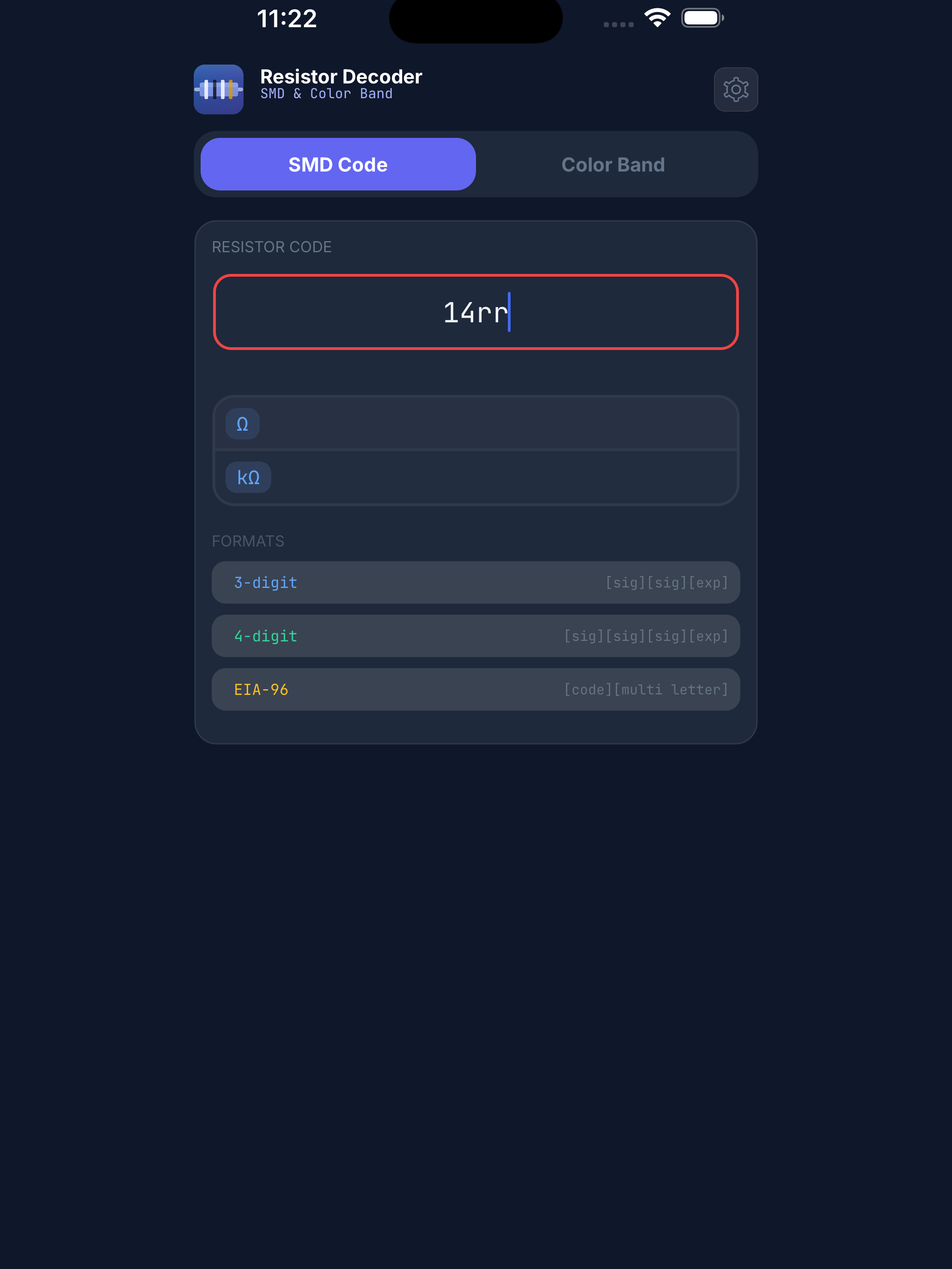 Resistor Decoder screenshot 12