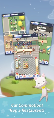 Cat Chef : food venture iPhone screenshot