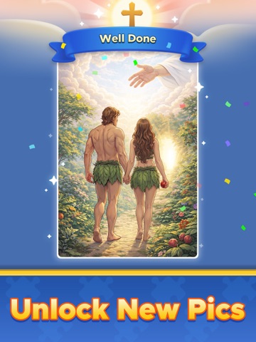 Bible Jigstory: Jigsaw Puzzle iPad screenshot