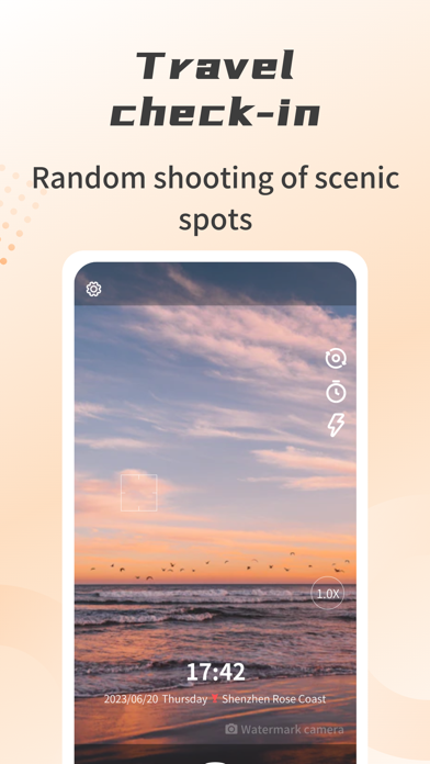 Photo Watermark Camera Screenshot
