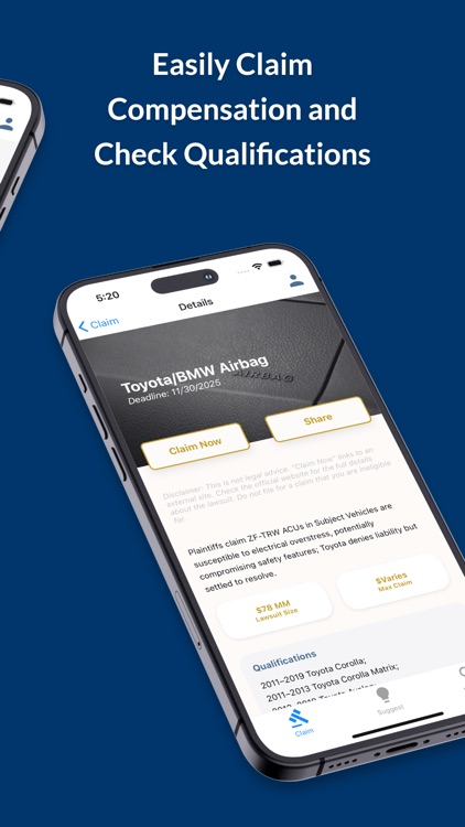 Suits: Claim for Free