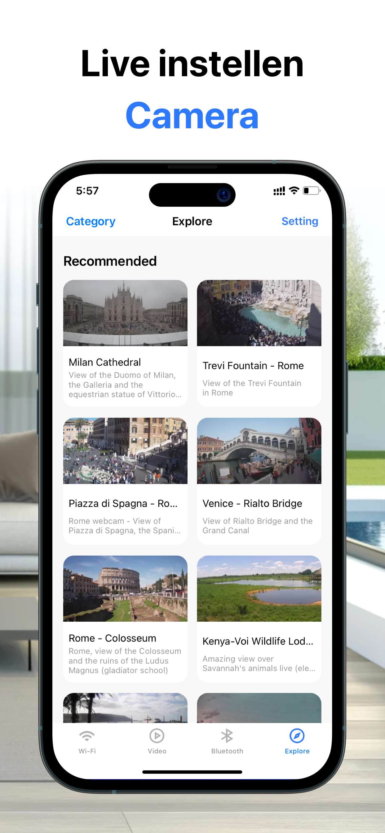 Camera detectie-app
