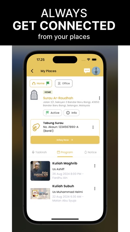 Usalli : Azan & Kariah