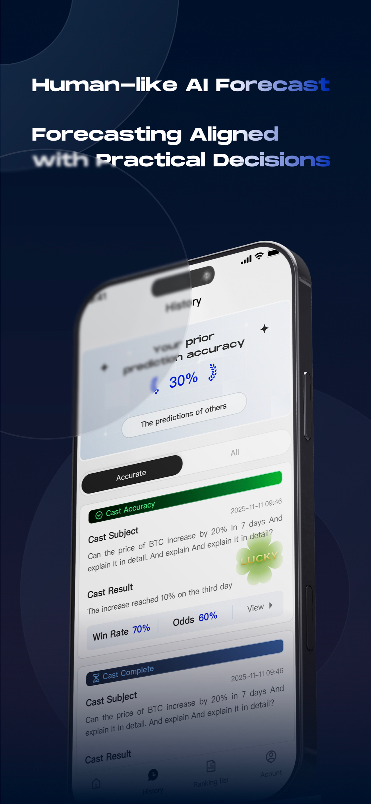 weCAST-Cast Now, Know Next screenshot 2