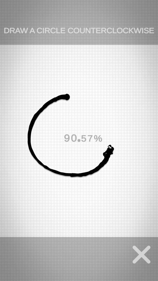 #5. Draw Perfect Circle Challenge! (iOS) 来自: Michal Walaszczyk