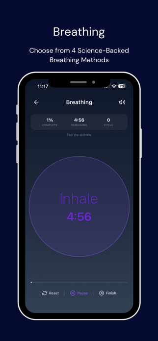 ThriveFocus: Breathe & Focus Screenshot 3 of 7