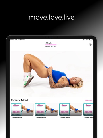 KD-fit iPad screenshot