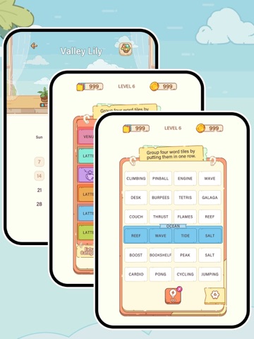 Word Sort Master iPad screenshot