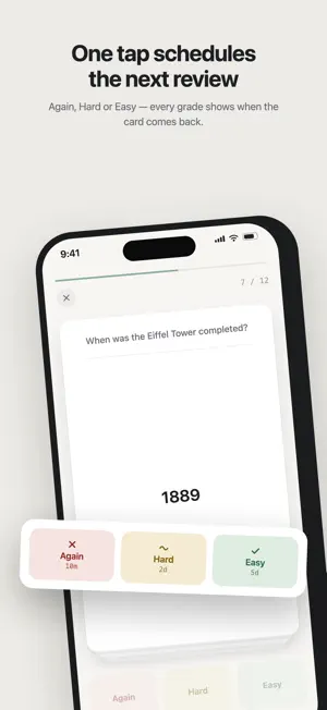 Pocket Cards: FSRS Flashcards screenshot 2