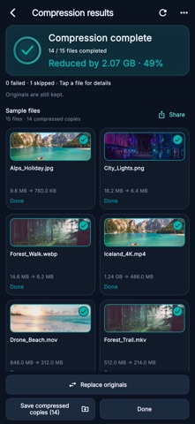 File Compressor: Smart Batch Screenshot 2 of 5