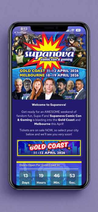 Supanova Comic Con & Gaming Screenshot 2 of 4