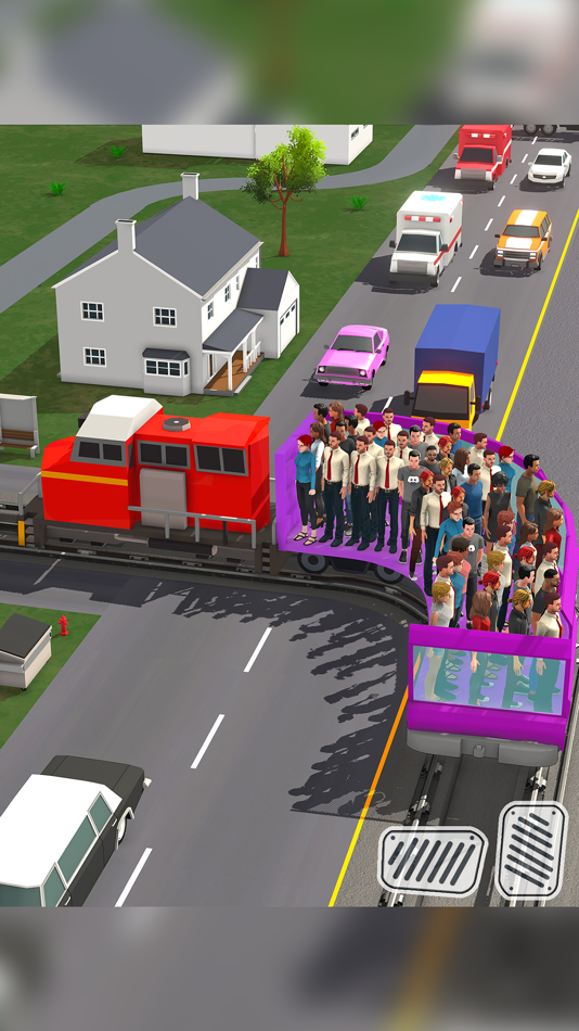 #2. Passenger Express Train Game (iOS) 由: Zain UI Abideen