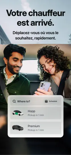 Capture d'écran de Hopp : Trouvez Un Trajet sur iPhone 1