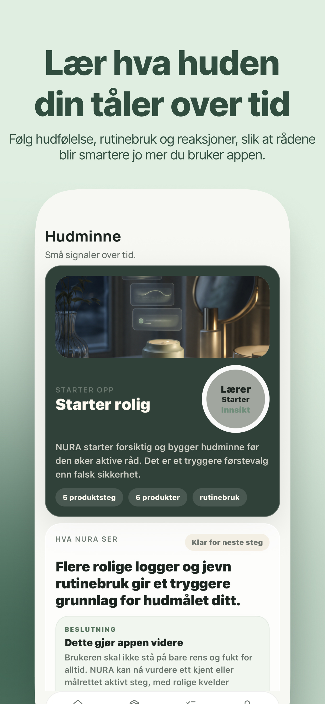 Nura: Hudpleie og rutine screenshot 7