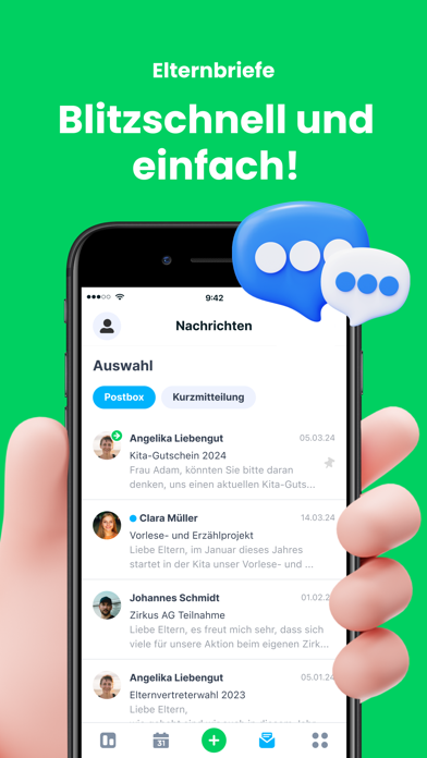 Kindy - Die Kita-App Screenshot