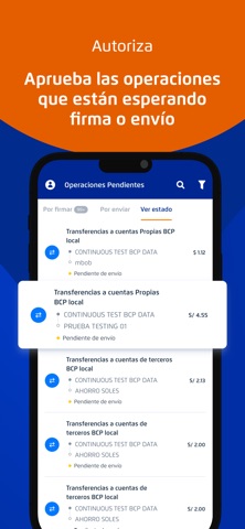 Telecrédito Móvil BCP screenshot