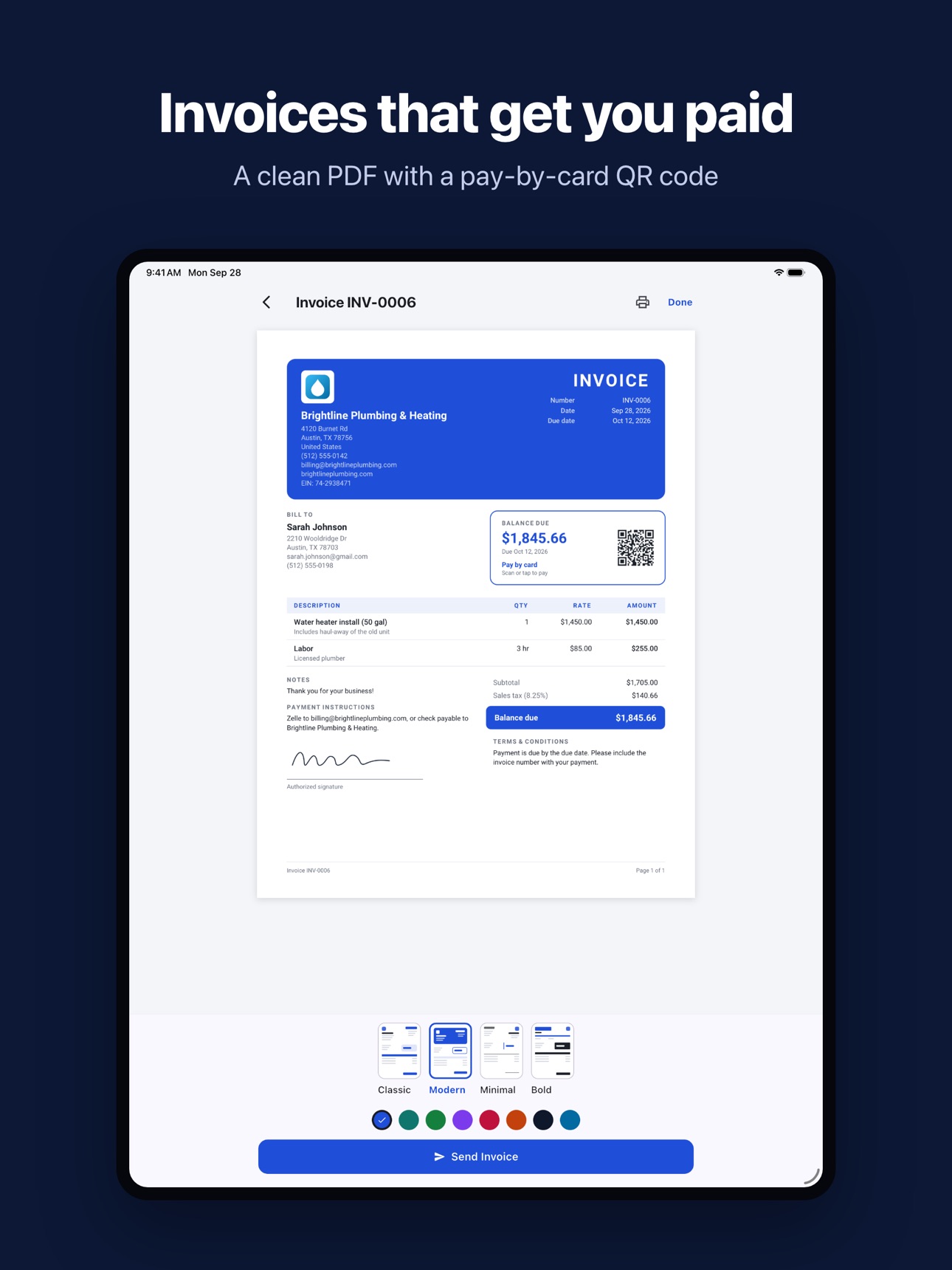 Screenshot 12 of TapBill: Invoice Maker