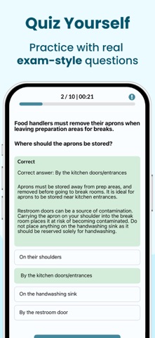 Prepia ServSafe Exam Prep 2026 Screenshot 2 of 6